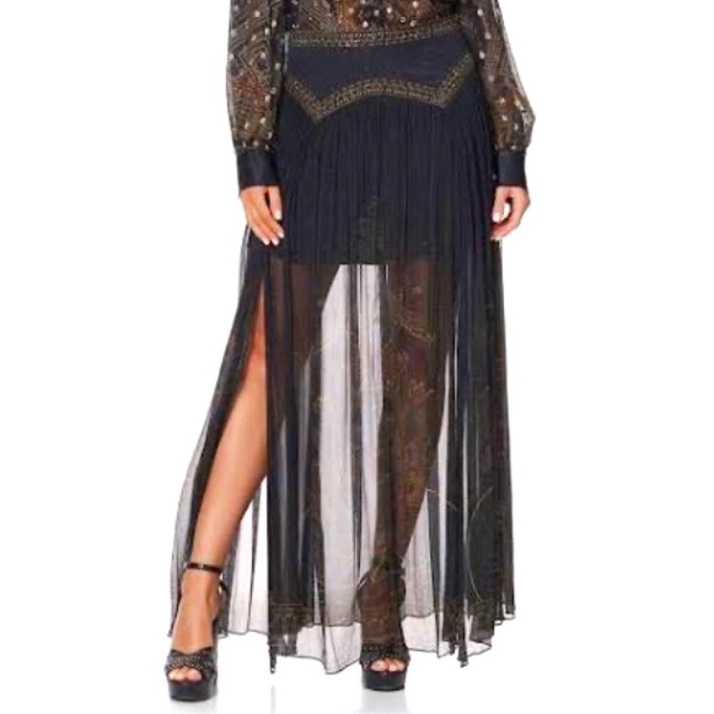 Camilla Cobra King Maxi Skirt Size S